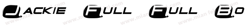 Jackie-Full Full-Bol字体转换